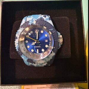 Invicta Reserve Swiss Ronda 515.24H Caliber Men's Watch 52mm,Aqua Plating 45940
